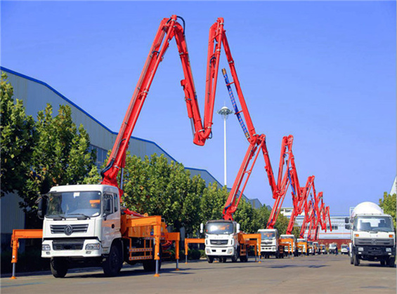concrete boom pump