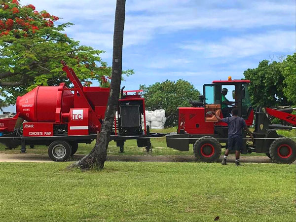 portable concrete pump