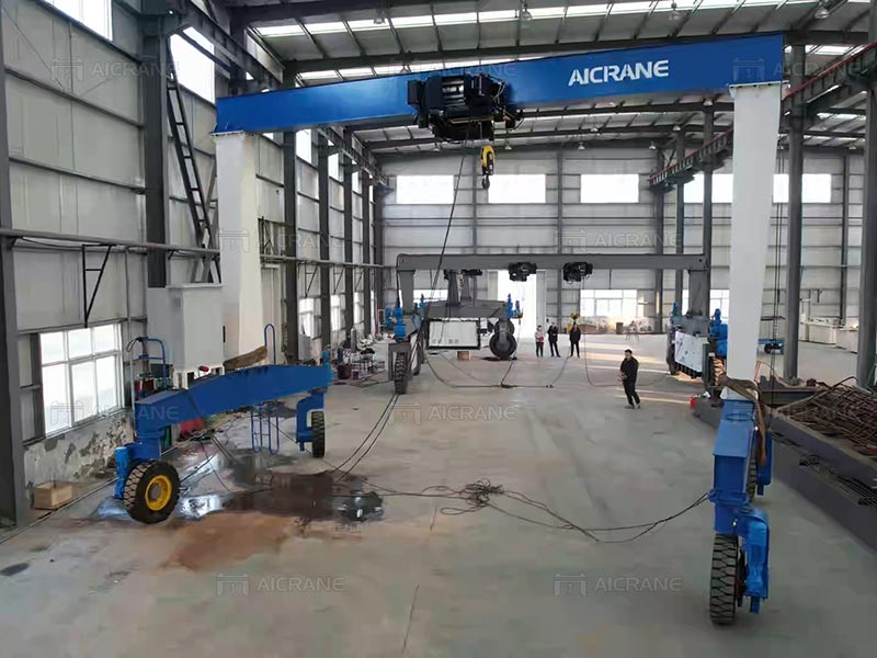 Rubber Tyred Gantry Crane For Sale