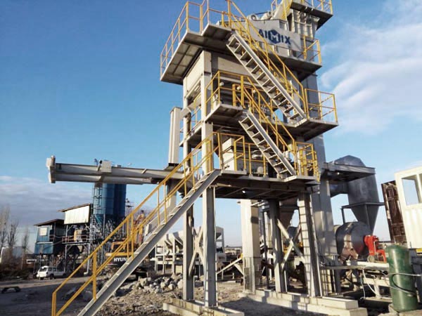 ALYQ40 mobile asphalt mixing plant