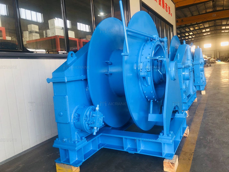 Single Drum Mooring Winch