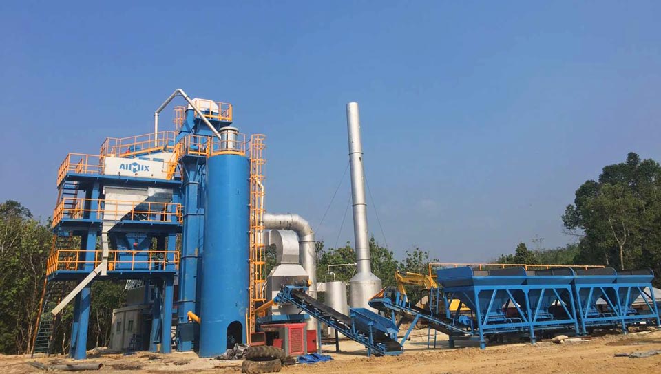 80t asphalt plant di Indonesia