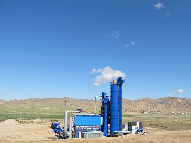 80 tph asphalt mixing plant