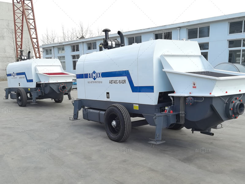 Trailer Concrete Pump