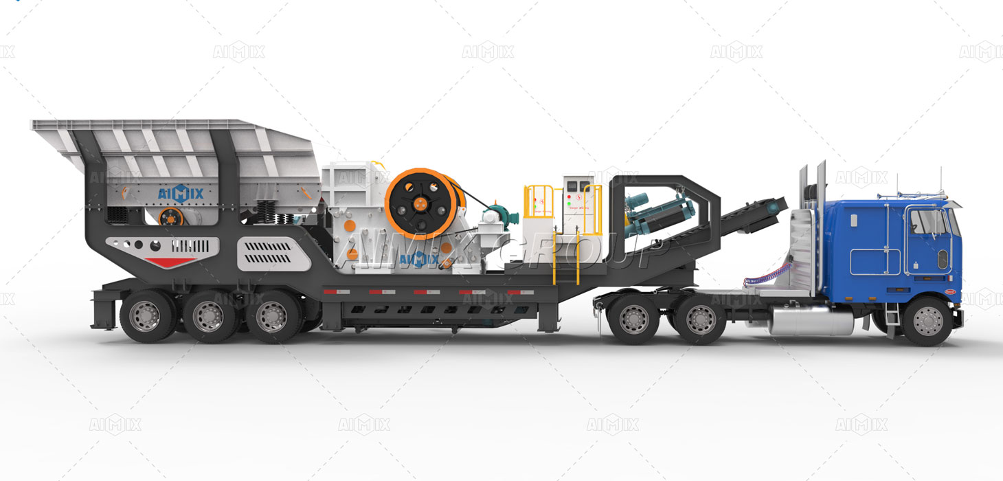 mobile jaw crusher