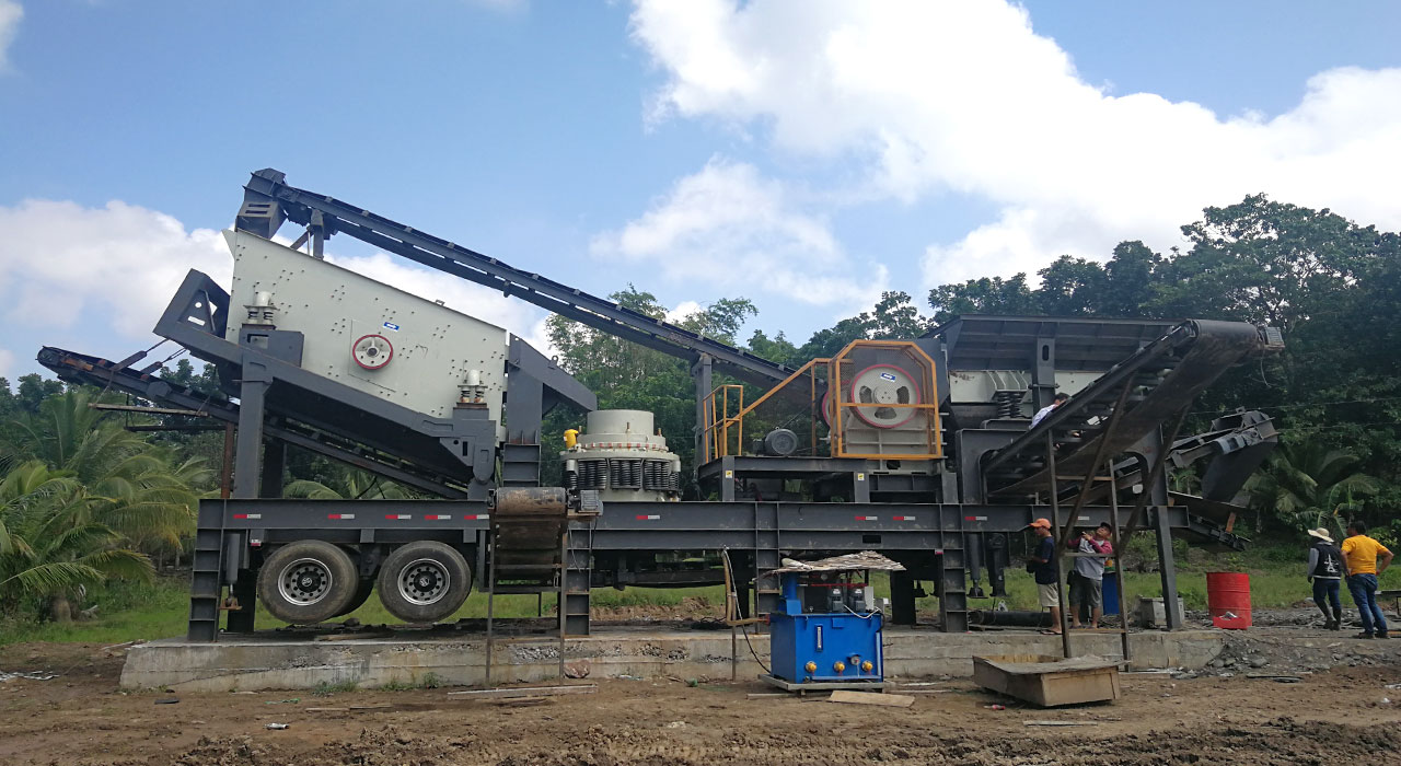 mobile crushing plant 50TPH