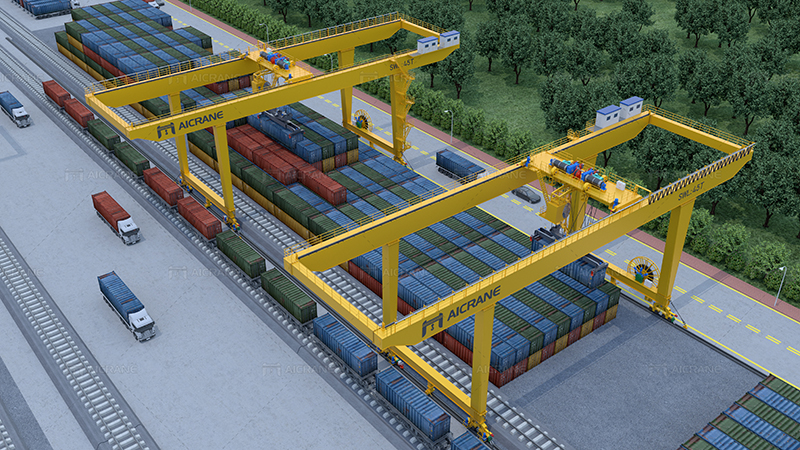 Rail Mounted Gantry Cranes