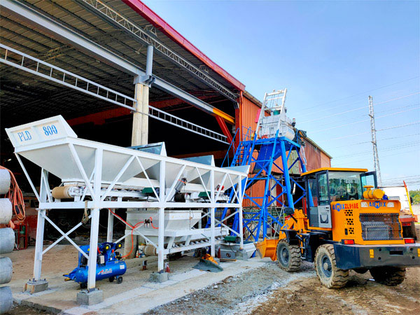 AJ 25 stationary concret batching plant Philippines