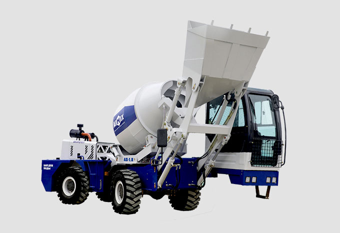 AS-1.8 self loading cement mixer