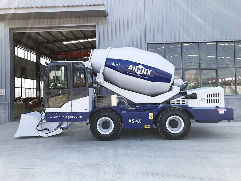 AS-4.0 self loading mixer concrete
