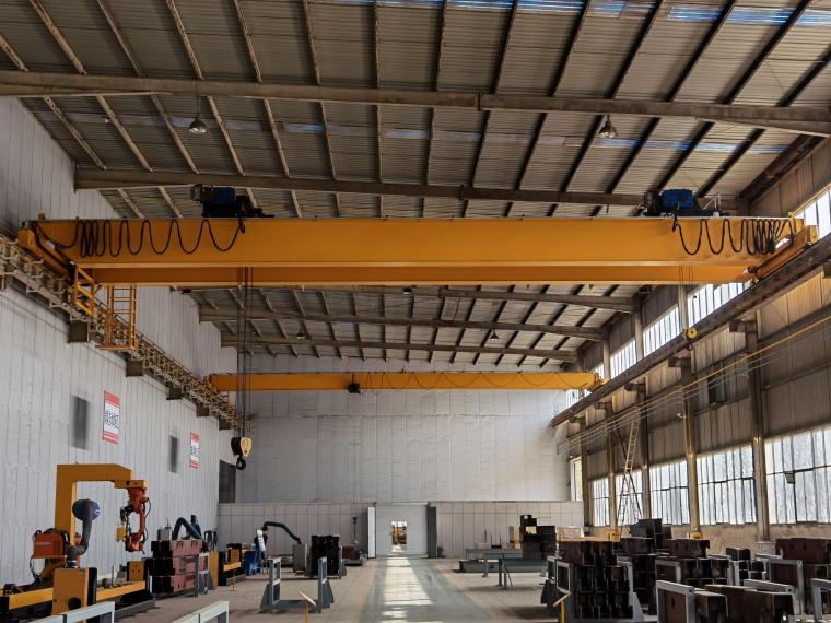 double girder indoor bridge crane