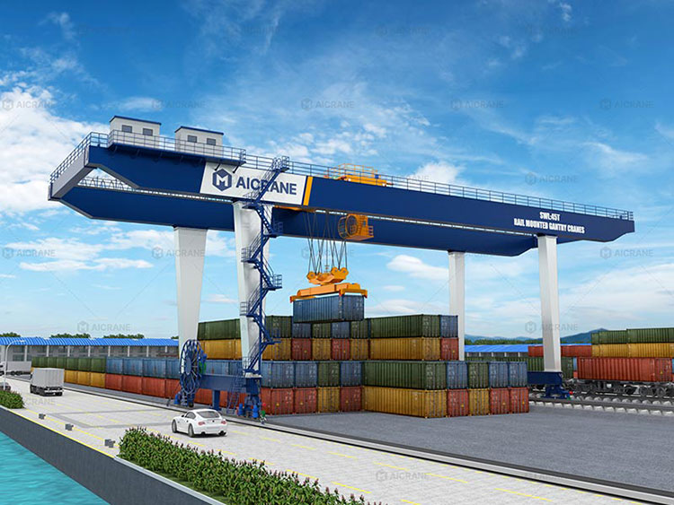 rail mounted crane