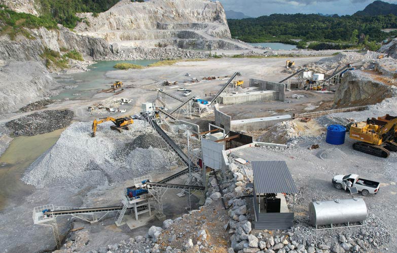 Large Scale Stationary Stone Crusher Plant