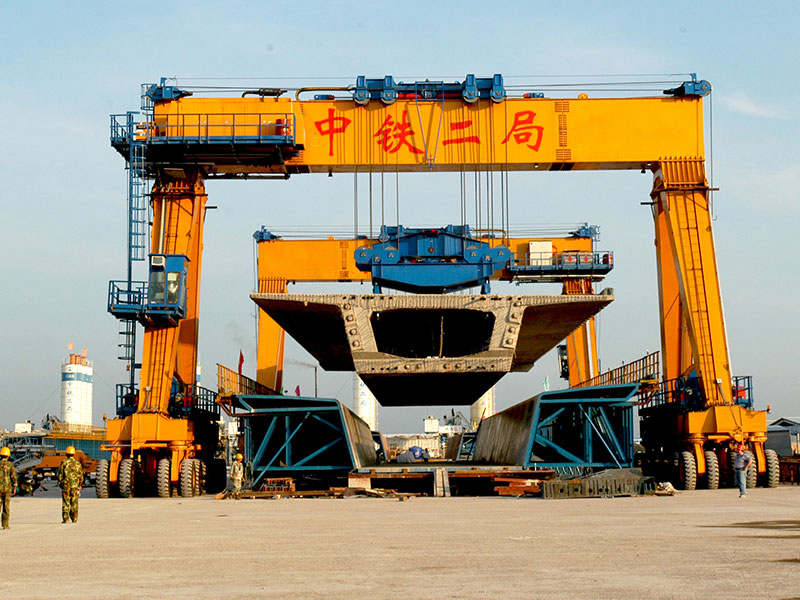 Rubber Tyred Crane for Precast Girders