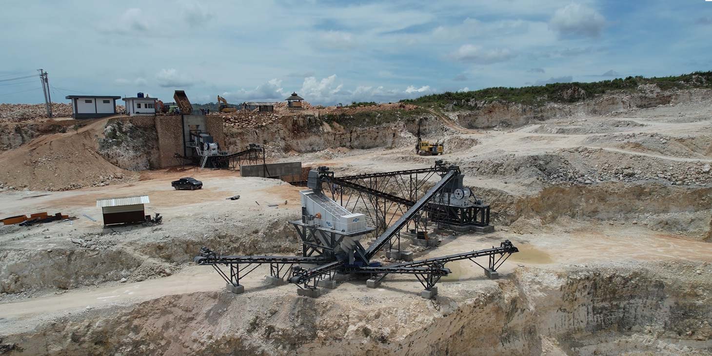 Limestone crusher machine